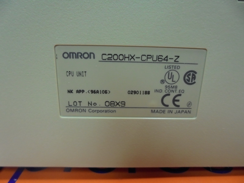 OMRON SYSMAC C200HX PROGRAMMABLE CONTROLLER CPU64-Z - PLC DCS